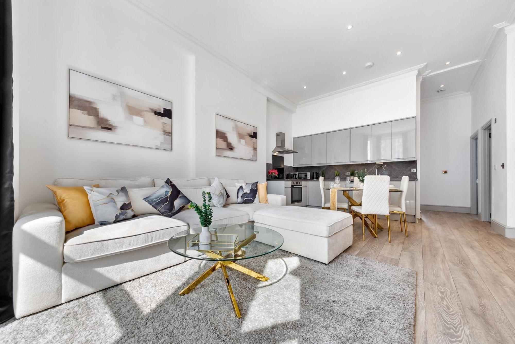 Apartment Minimalist Luxe 2br Designer Retreat In Prime Kensington For 6 Next To Station Harrods