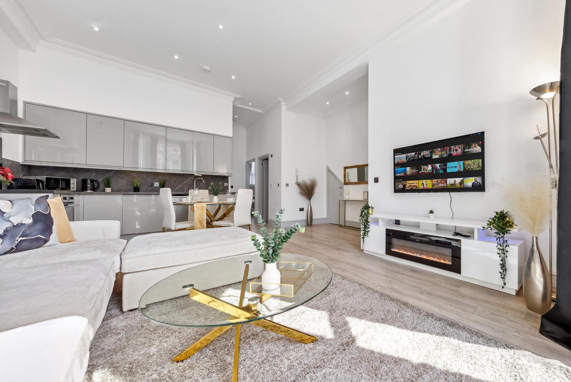 Minimalist Luxe 2br Designer Retreat In Prime Kensington For 6 Next To Station Harrods *